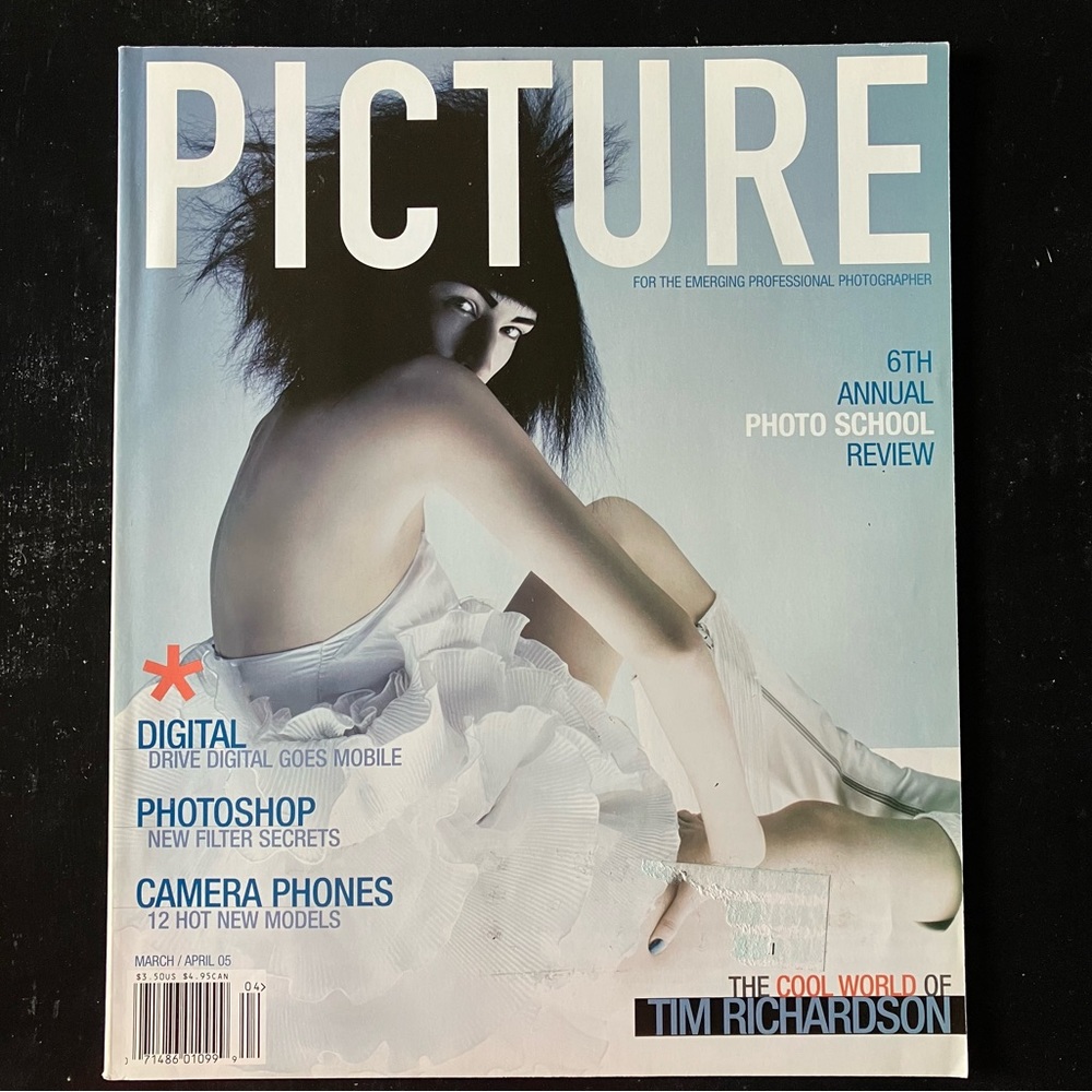 PICTURE Magazine 2005 March April Tim Richardson Photo Cover